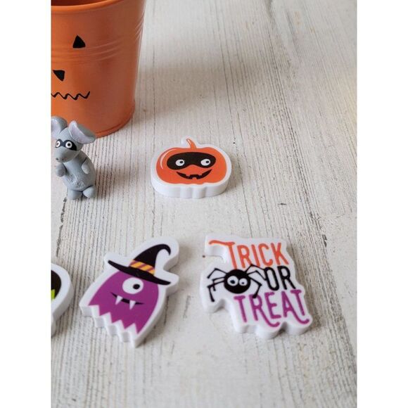Halloween Frankenstein eraser pumpkin mouse‎ set toy figure - Picture 5 of 13